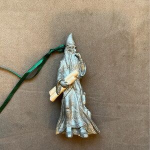 Harry Potter Professor Dumbledore Ornament. Pewter